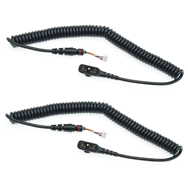 Bare Copper Microphone Cable 3.5mm/5mm Adapter Custom Length (2m/1m) AUX for Audio 250V Safety Made in China