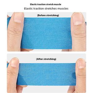 Cinta deportiva de kinesiología precortada Biodegradable original de 5cm con flejado profesional verificada impermeable con logotipo personalizado - Product Image 3