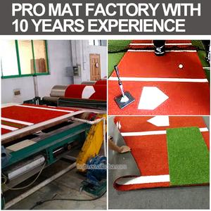 Estera de goma de softball, directa de fábrica, placa de casa, soporte de práctica, esteras de campo de béisbol - Product Image 6