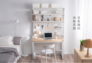 <span class=keywords><strong>Escritorio</strong></span> para Computadora AILICHEN con Estantería Combinada, Mueble <span class=keywords><strong>Integrado</strong></span> para Dormitorio de Apartamento Pequeño - Product Image 4