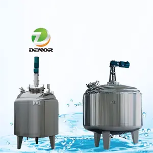 200L hinge lid blending tank conical bottom stainless steel tank with mixer