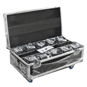 10pcs with Charge case Stage Lighting 6*6in1 18w <strong>Led</strong> Par Rgbwa Uv 6in1 Wireless <strong>DMX</strong> Battery Powered <strong>Led</strong> Uplights - Product Image 1