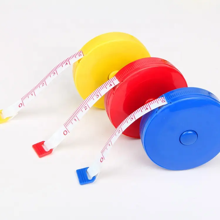 Hot Sale Small Meter Tape Measure Different Color Sewing Tape Measure Tailor Cloth Tape Measure Body Soft Ruler 0-150cm