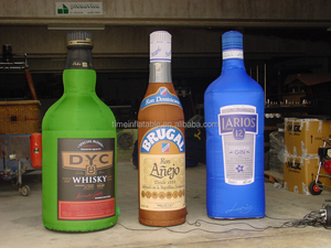 Ngoài trời <span class=keywords><strong>Inflatable</strong></span> chai rượu vang cho quảng cáo tùy chỉnh <span class=keywords><strong>Inflatable</strong></span> bia chai <span class=keywords><strong>Inflatable</strong></span> khổng lồ chai rượu sâm banh mô hình để bán - Product Image 2