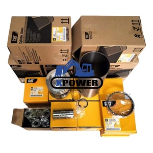 Kit de chemise de cylindre et piston XPower New C7.1 avec segments pour pelle sur chenilles Noir/Argent Garantie 6 mois - Product Image 1