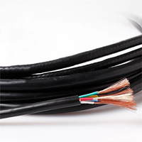 Câble RVV flexible isolé en PVC, fil de cuivre gainé, 1,5/2,5/4 mm² pour les systèmes électriques de bâtiments