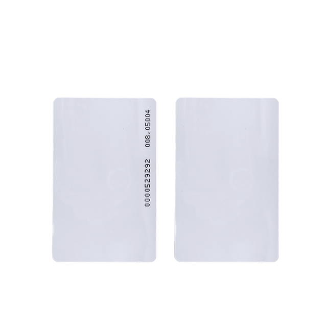 Factory Price in Stock RFID 125KHz EM Blank Cards TK4100 White Card for Access Control