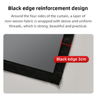 Écran de projection 16:9 avec double support trépied extérieur, grille blanche anti-lumière 4K, support mobile portable pour projecteur HD