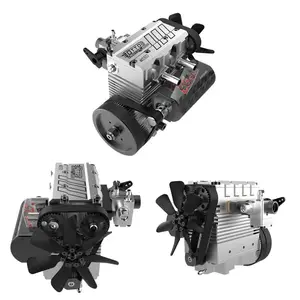 TOYAN风冷硝基发动机7CC双缸4冲程发动机起动机套件DIY/成品发动机玩具FS L200AC1奥托