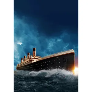 Meian marka yeni aksesuar 5d diy elmas boyama titanic çocuk oyuncakları boyama tuval duvar sanatı