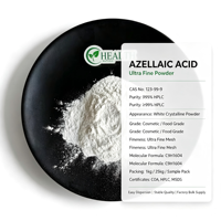 Acide Azélaïque Haute Pureté 99% en Poudre pour Cosmétiques et Soins de la Peau – Qualité Supérieure pour Tonique et Sérum – Vente en Gros Direct Usine
