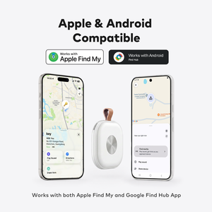 Nouveautés 2025 - Localisateur GPS ultra-fin certifié MFI avec alarme pour enfants et personnes âgées, compatible avec l'application FindMy iOS, suivi en temps réel 4G - Product Image 1