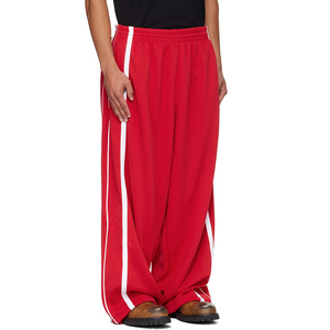 <span class=keywords><strong>Pantaloni</strong></span> Sportivi Larghi Personalizzati di Alta Qualità, Gamba Larga, <span class=keywords><strong>Rossi</strong></span>, per Palestra - Product Image 2