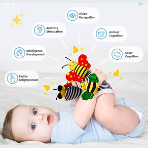 Juguetes de Mano y Pie para Bebés Recién Nacidos de 0 <span class=keywords><strong>a</strong></span> 3 <span class=keywords><strong>A</strong></span>ños, Regalos para Baby Shower, Artículos para Cestas de Pascua, Calidad CPC - Product Image 3