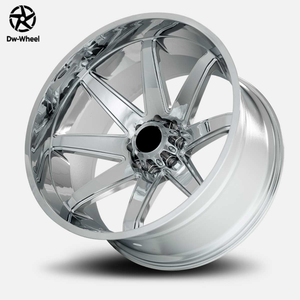 Jantes forgées polies tout-terrain DW Deep Dish 20 22 24 26 pouces 6x135 6x139.7 8x170 8x180 pour C10 F250 Chevy GMC Sierra Dodge - Product Image 2