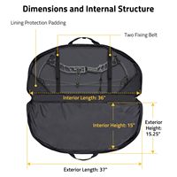 Muestra gratis de arco compuesto de tiro con arco y equipo de flecha suave grande Camo compuesto arco bolsa carcaj tiro flecha organizador