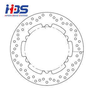 Disco de freno de acero delantero y trasero de 245mm para motocicleta nueva condición modelo F072D <span class=keywords><strong>SCP001</strong></span> - Product Image 2