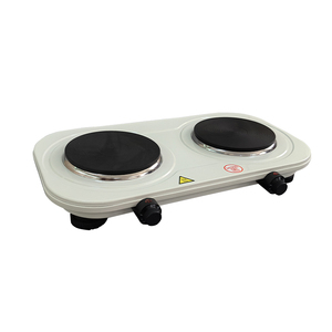 Appareil de cuisine portable facile à déplacer, double plaque chauffante solide, 2 brûleurs, contrôle de la température, pour usage domestique et extérieur - Product Image 6