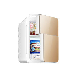 Vente en gros d'usine Mini-réfrigérateur 24L Maison de réfrigération de haute qualité Dortoir à porte double Chambre à louer Petit congélateur simple - Product Image 5