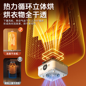 Secadora de Ropa Compacta Zhigao de 5-10 kg, Automática, Portátil, Plegable, para Uso Doméstico - Product Image 1