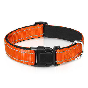 Tier bedarf Reflektieren des Hunde halsband Weiches Neopren Gepolstertes atmungsaktives Nylon-Haustier halsband Einstellbar für Welpen und kleine Hunde - Product Image 5