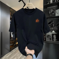 T-shirt décontracté pour homme tendance 2026, impression de haute qualité, coton pur, doux pour la peau, confortable