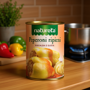 Piments farcis et marinés Natureta en conserve 415g x 12 pièces - Product Image 3