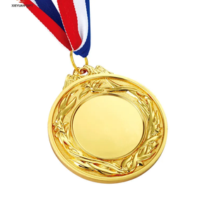 Medalla de Artes Marciales, Premio Deportivo en Blanco, Trofeo de Metal para Fútbol, Logotipo, Medallas Milagrosas - Product Image 1