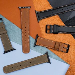 <span class=keywords><strong>Cinturino</strong></span> Vintage di lusso in vera pelle <span class=keywords><strong>cinturino</strong></span> in pelle di ricambio per orologio <span class=keywords><strong>Apple</strong></span> <span class=keywords><strong>Watch</strong></span> serie 1/2/3/4/5/6/7/8/9/<span class=keywords><strong>ultra</strong></span> - Product Image 2