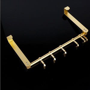 Alluminio sopra la porta ganci 6 ganci gancio in metallo <span class=keywords><strong>per</strong></span> abbigliamento prezzo a buon mercato <span class=keywords><strong>per</strong></span> bagno cucina camera da letto - Product Image 5