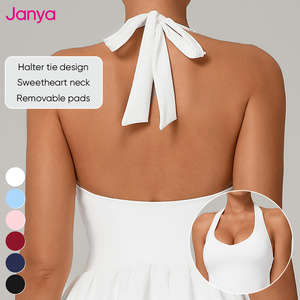 Robe de sport Janya pour femme, dos nu, anti-transpiration, respirante, pour la course, le tennis, le golf et le fitness - Product Image 4