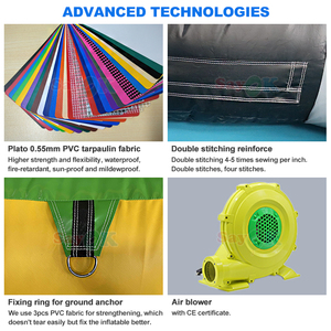 Sayok Kraken Inflatable tàu cướp biển trượt khổng lồ bạch tuộc Inflatable Slide thương mại trượt bơm hơi cho trẻ em - Product Image 5