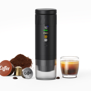 Nueva Cafetera Espresso Todo en Uno con Pantalla Digital, Extracción Dual Fría y Caliente, 20 Bares, Autocalentamiento, Portátil - Product Image 1