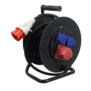 <span class=keywords><strong>Enrouleur</strong></span> de câble à prise CEE en plastique rétractable 25M 5G2.5 pour chantiers de construction pour usage extérieur - Product Image 2