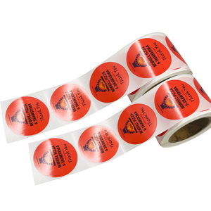 Customised labels for perfume and food packaging; synthetic paper stickers on rolls; waterproof, glossy or matt finishes - Product Image 1