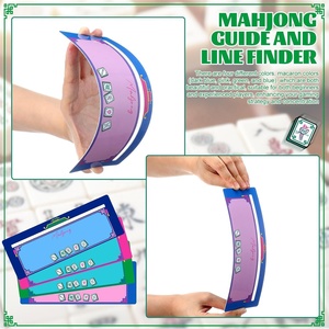 Outil <span class=keywords><strong>de</strong></span> stratégie pour Mahjong : Guide <span class=keywords><strong>de</strong></span> lecture <span class=keywords><strong>de</strong></span> cartes, idéal pour débutants, voyages, fêtes, compétitions, soirées jeux. Accessoire Mahjong, lecteur <span class=keywords><strong>de</strong></span> cartes, règles. - Product Image 3