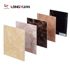 Panel de Pared de PVC Plástico Decorativo para Interiores, Resistente al Agua, Lámina de Mármol con Protección UV, Precio de Fábrica - Product Image 1