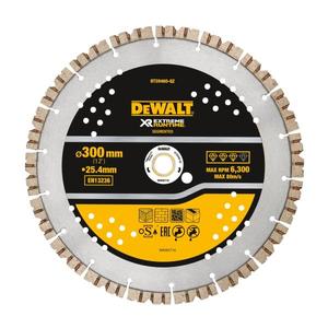 Disco de diamante industrial de 300 mm con segmentos de carburo y eje de 25,4 mm para corte de hormigón y mampostería - Product Image 1