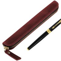 Étuis à crayons de golf personnalisables STX Pocket Protect Holder Maker pour hommes, en cuir Crazy Horse, fabriqués à la main, en gros