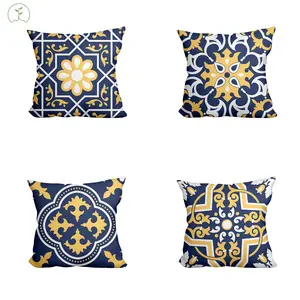 Wholesale All Kinds Of Printed Cushion Decorative Pillowcase 45x45 Fashion Sofa Seat Pillow Pillow Cover