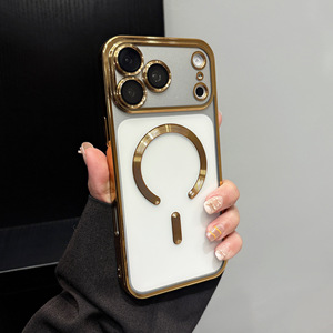 เคสกันกระแทกแบบนิ่มเคลือบแม่เหล็กสำหรับ iPhone 18 17 16 15 14 13 12 11 Pro Max พร้อมฟิล์มกันรอยเลนส์ - Product Image 6