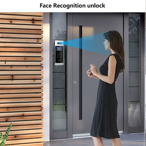 <span class=keywords><strong>Kit</strong></span> de Panel de <span class=keywords><strong>Videoportero</strong></span> TCP/IP para 16 Tenentes con Reconocimiento Facial, Desbloqueo por Contraseña RFID, Intercomunicador y Pantalla Táctil de 7 Pulgadas - Product Image 3