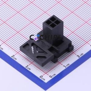 443000400 Housing (Wire-to-Board / Wire-to-Wire) P=3mm Connector 2x2P 3mm Micro-Fit (MX 3.0) 3mm - Product Image 1