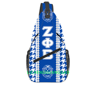 Sac à dos de poitrine Sorority NCNW, sac à dos de sport, sac de voyage, sac à bandoulière personnalisé, cadeau de fraternité, mode décontractée pour hommes et femmes