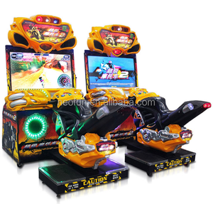 เครื่องเกมขับรถมอเตอร์ไซค์แบบหยอดเหรียญพร้อมตู้รับเงิน - Product Image 2