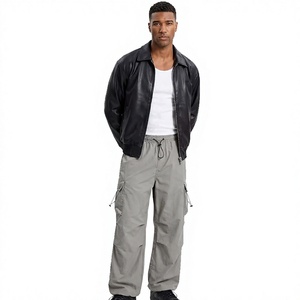<b>Men's</b> Fashion <b>Cargo</b> Pants Relaxed Fit Premium Cotton Breathable Quick-Dry <b>Lightweight</b> Utility <b>Trousers</b> for Casual Streetwear - Product Image 1