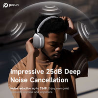 Casque audio Picun F5 OEM/ODM 5.3 ANC léger à réduction de bruit pour un port confortable