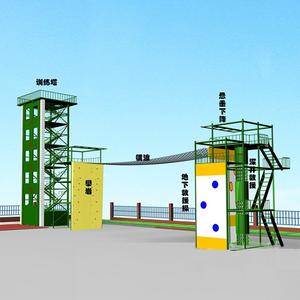 Tour d'entraînement aux <span class=keywords><strong>pompiers</strong></span> en acier léger pour l'extérieur, fournie par l'usine - Product Image 4