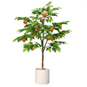Bonsaï Artificiel Personnalisé Décoration <span class=keywords><strong>Kumquat</strong></span> Mandarine Oranges Plante Fruit Oranger Artificiel - Product Image 3