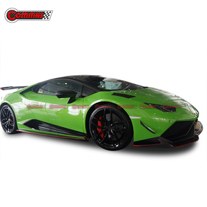Kit de Carrocería de Fibra de Carbono Estilo RZ para Lamborghini Huracán LP610, Alerón Delantero, Faldones Laterales, Alerones Traseros, Difusor Trasero - Product Image 3